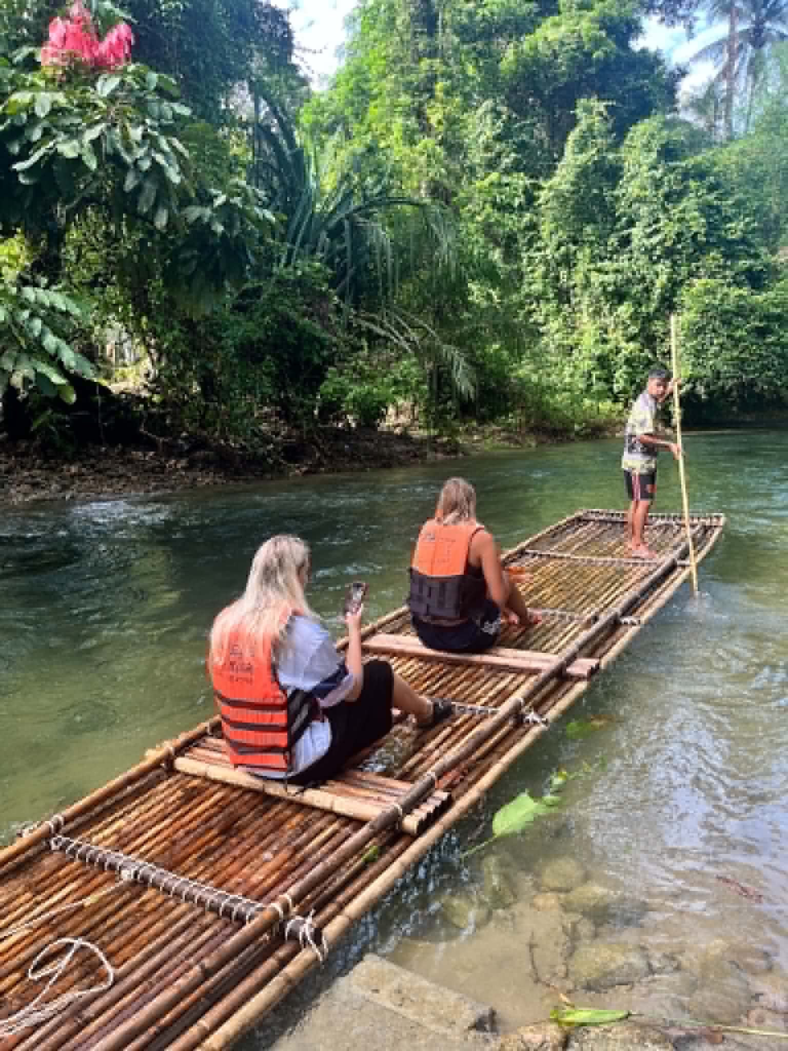 BAMBOO RAFTING